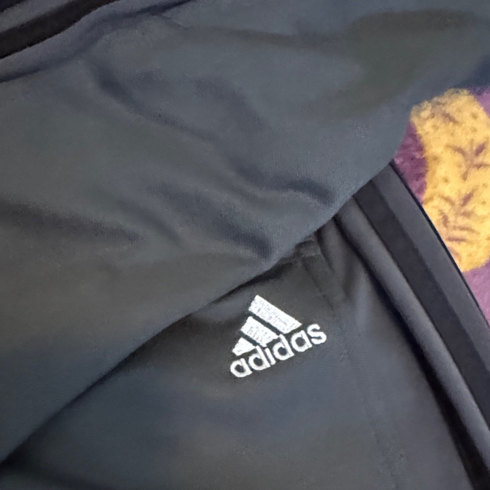 Adidas Charcoal Joggers with Logo